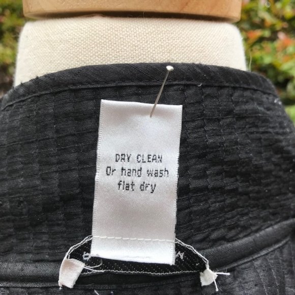 Patty Kim Black/White Quilted Jacket  Size XL - Picture 8 of 8